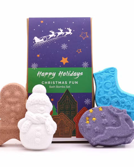 Break The Ice Christmas Bath bomb gift set Christmas Fun Bath bomb