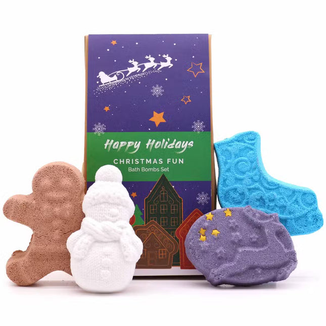 Break The Ice Christmas Bath bomb gift set Christmas Fun Bath bomb