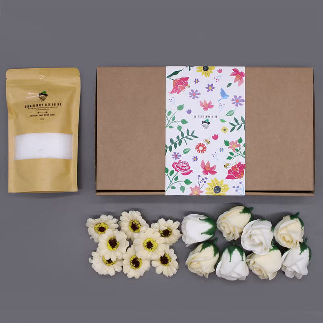 Salt Soak Set - Cold & Flu Bath salts