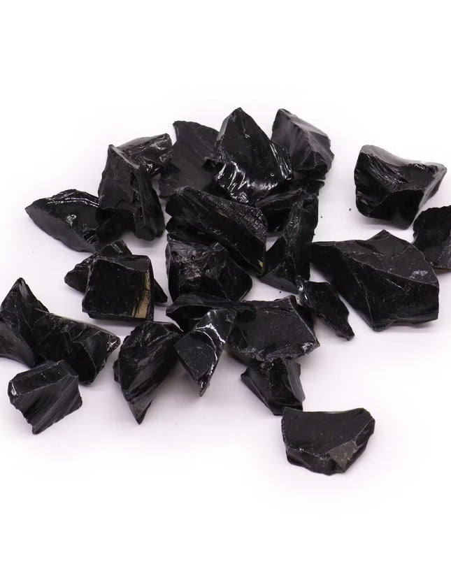 Raw Crystals (500gm) - Black Agate