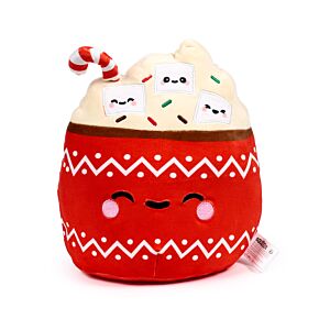 Squidglys Plush Toys Mitzi the hedgehog Aspen the Hot Chocloate Plush toys