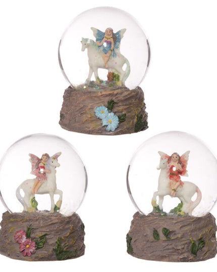 glitter Flower Fairy Waterball Ornament Cute Flower Fairy Waterball Ornament