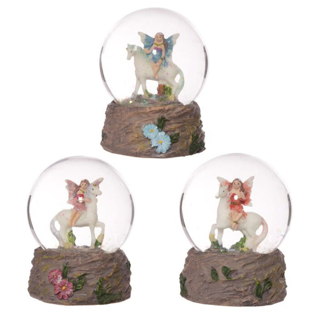 glitter Flower Fairy Waterball Ornament Cute Flower Fairy Waterball Ornament