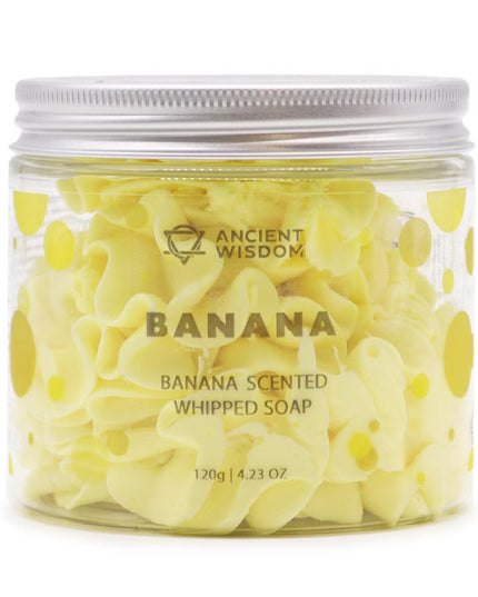 Banana Whipped Soap 120g Whipped Soap