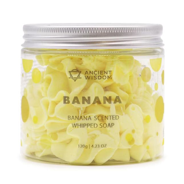 Banana Whipped Soap 120g Whipped Soap