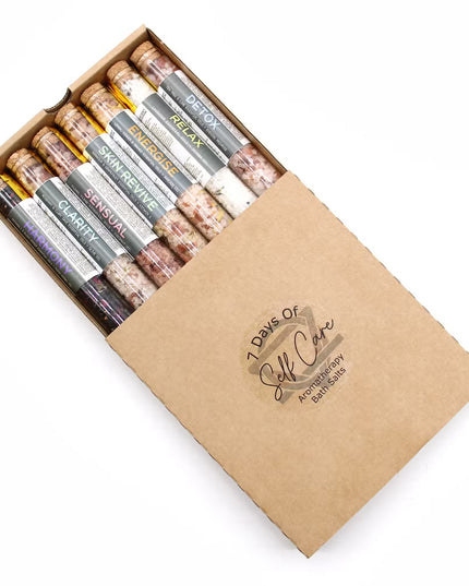 Bath Salts in Vials - Gift Pack of 7