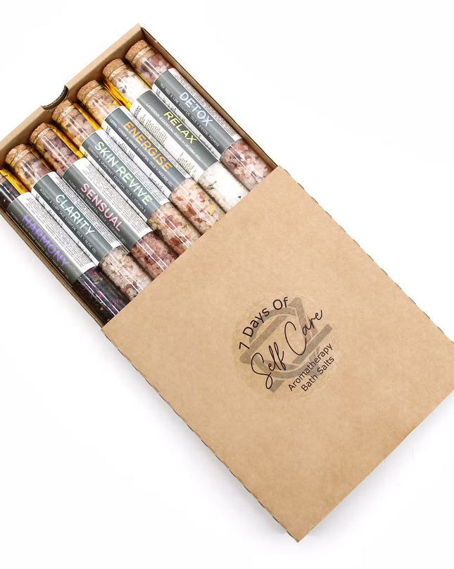 Bath Salts in Vials - Gift Pack of 7
