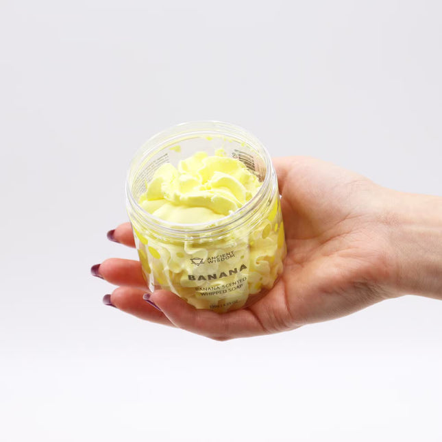 Banana Whipped Soap 120g Whipped Soap