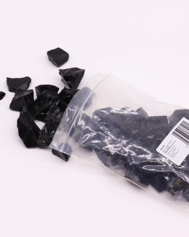 Raw Crystals (500gm) - Black Agate