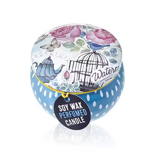Art Tin Candle - Various Designs