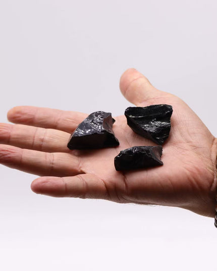 Raw Crystals (500gm) - Black Agate