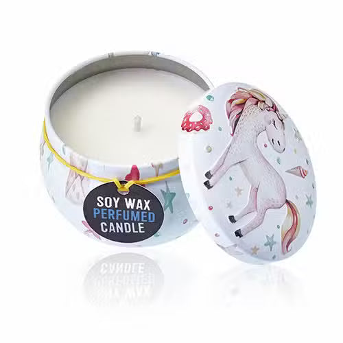 Art Tin Candle - Various Designs