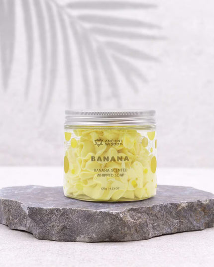 Banana Whipped Soap 120g Whipped Soap
