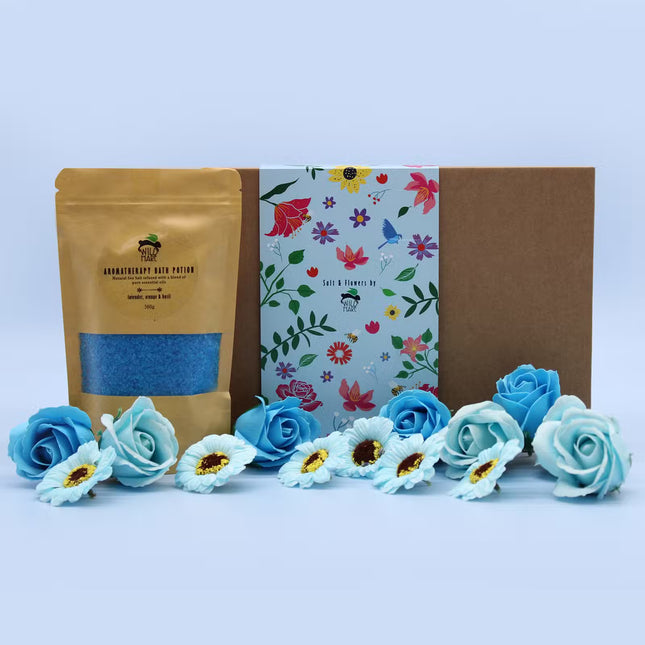 Wild Hare Salt & Flowers - Total Unwind Bath salts