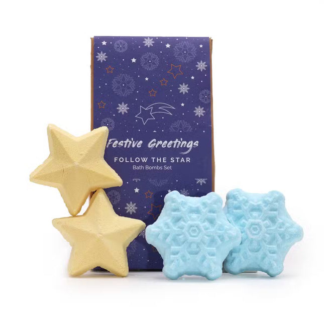 Break The Ice Christmas Bath bomb gift set Follow the star Bath bomb