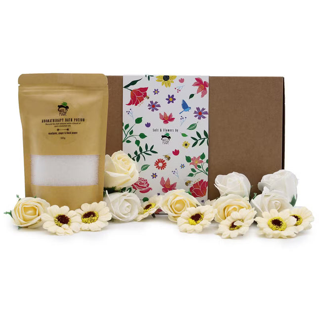 Salt Soak Set - Cold & Flu Bath salts