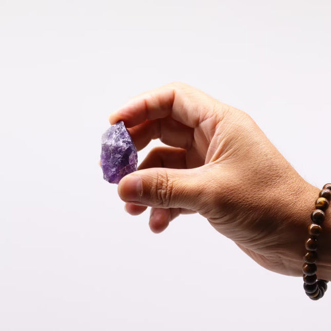 Raw Crystals (500gm) - Amethyst Crystals