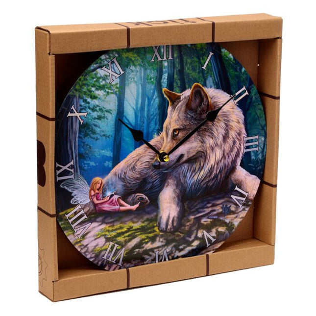 Wall Clock - Lisa Parker Fairy Stories Fairy & Wolf Clock