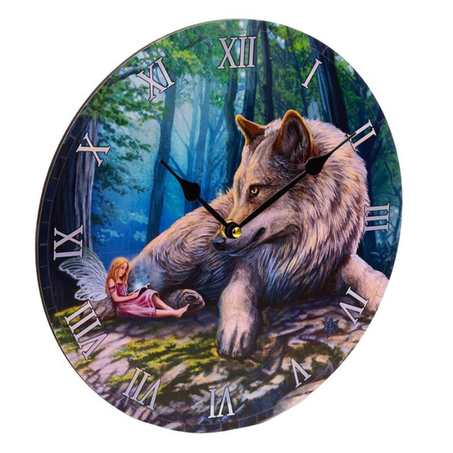 Wall Clock - Lisa Parker Fairy Stories Fairy & Wolf Clock