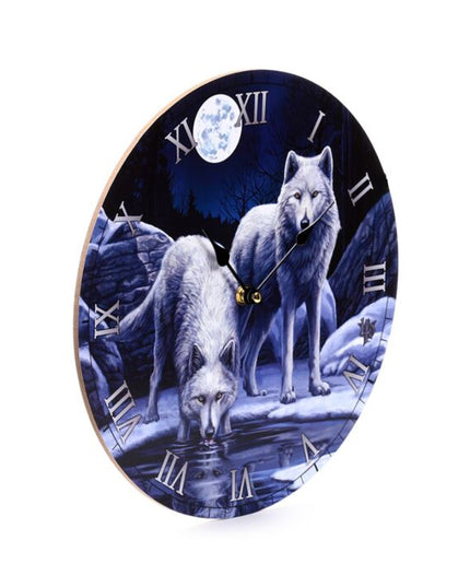 Lisa Parker Warrior Of Winter Design Clock Clock