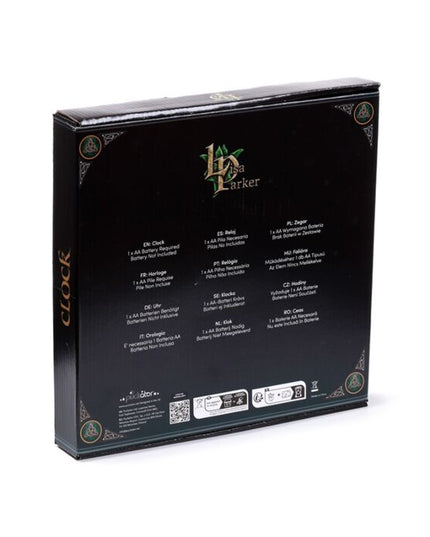 Lisa Parker Warrior Of Winter Design Clock Clock