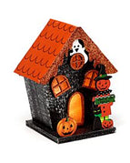 Trick or treat pumpkin house