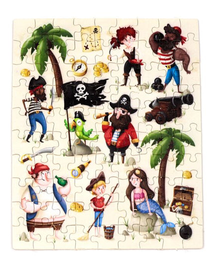 90pc Wooden Jigsaw Puzzle - Jolly Roger Pirates Jigsaw