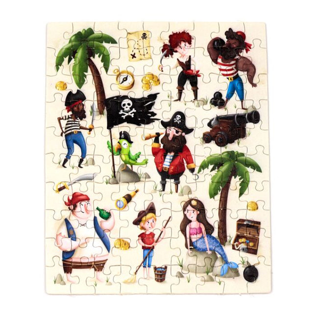 90pc Wooden Jigsaw Puzzle - Jolly Roger Pirates Jigsaw
