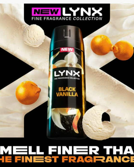 Lynx Black Vanilla Collection- Orange & Sandalwood Scent Gift ideas