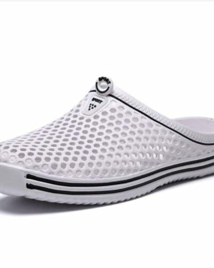 Black unisex Fashion Slippers White Slippers