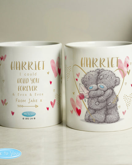 Personalised Me To You Hold You Forever Mug