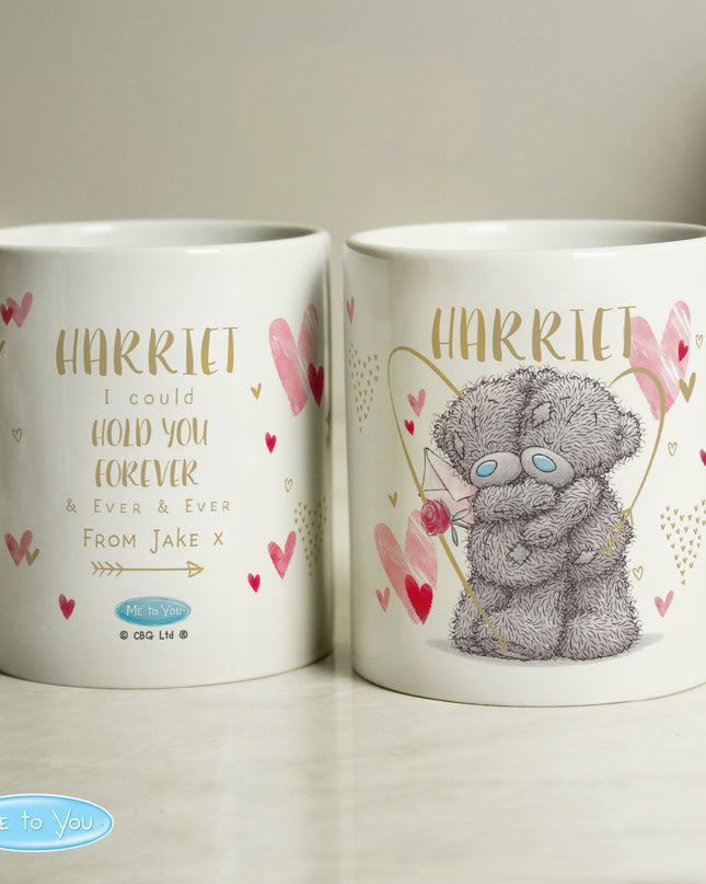 Personalised Me To You Hold You Forever Mug