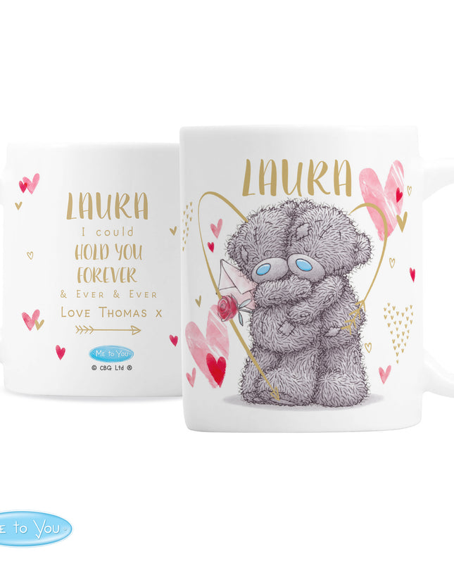 Personalised Me To You Hold You Forever Mug