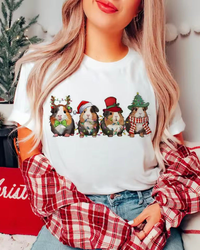 Festive Guinea Pig T-Shirt