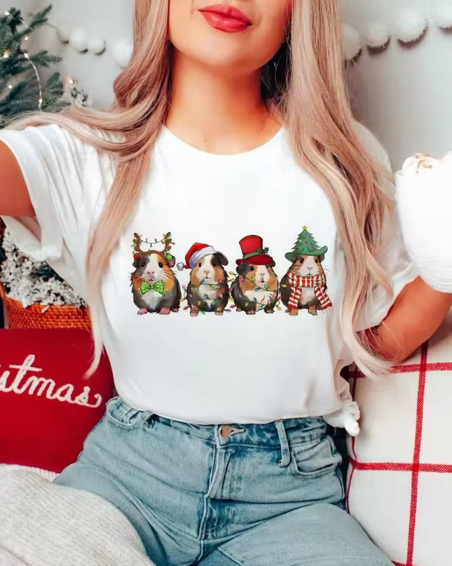 Festive Guinea Pig T-Shirt