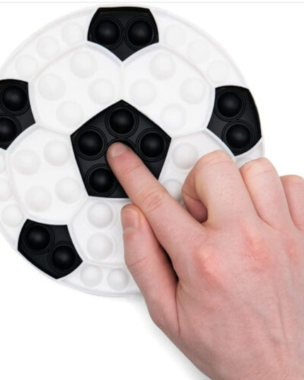 Football Push Fidget Toy Popper Poppet 16CM Sensory