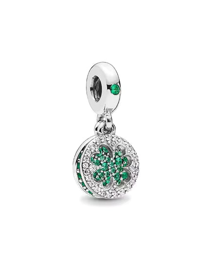 Four leaf clover charm 925