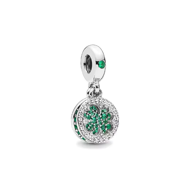 Four leaf clover charm 925