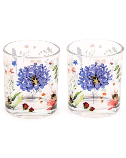 Glass Tumbler Set of 2 250ml - Nectar Meadows Tumbler