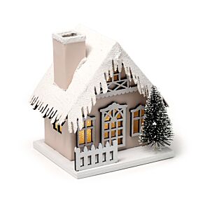 Led Decoration Christmas Church Christmas Snow Covered House Led light