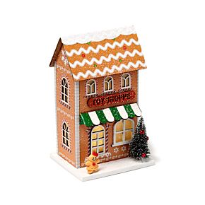 Led Decoration Christmas Church Christmas Gingerbread Bakery Led light
