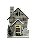 Sliver Birch Christmas house