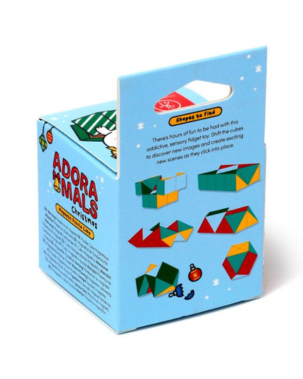 Puzzle Cube Toy - Christmas Adoramals Game
