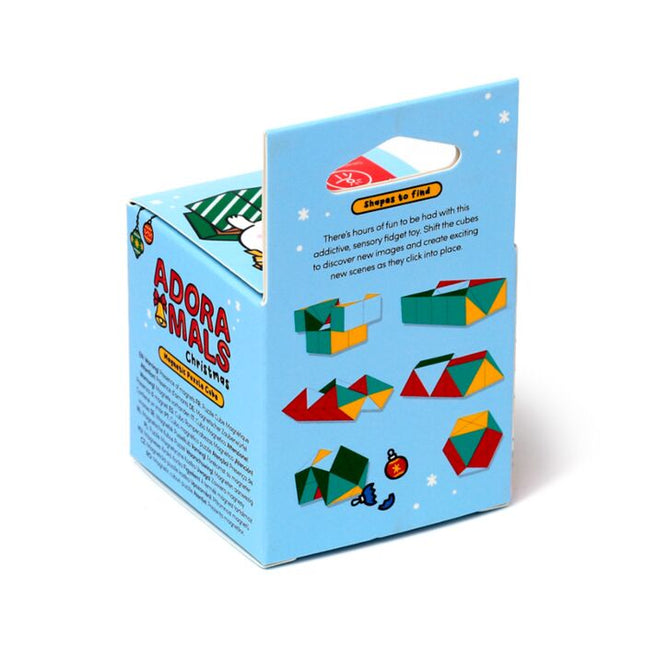 Puzzle Cube Toy - Christmas Adoramals Game