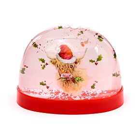 Collectable Storm Storm Jan Paisley Highland coo Christmas Highland Coo snow globes