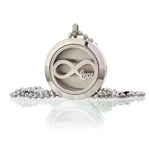 Aromatherapy Diffuser Necklace - Infinity Love 25mm Necklace