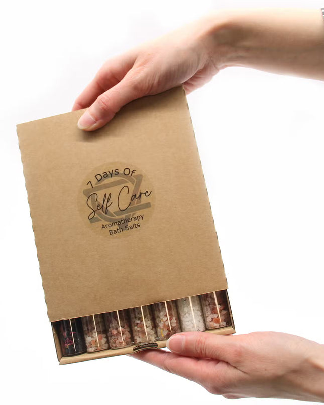 Bath Salts in Vials - Gift Pack of 7