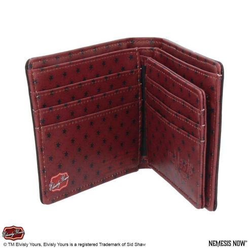 Officially Licensed Elvisly Yours Elvis Wallet Red 11cm Wallet