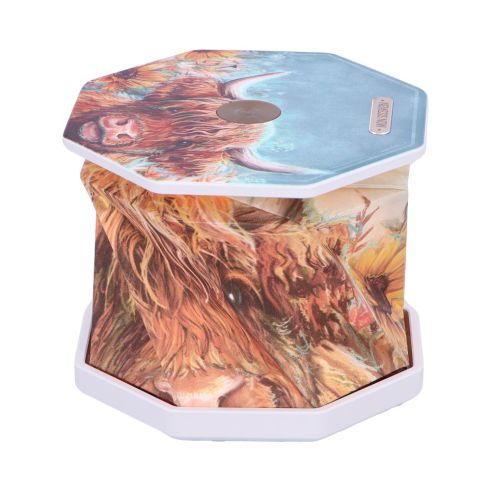 Highland Cow Foldable Lamp Rechargeable USB Powered Lamp