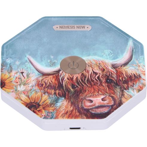 Highland Cow Foldable Lamp Rechargeable USB Powered Lamp
